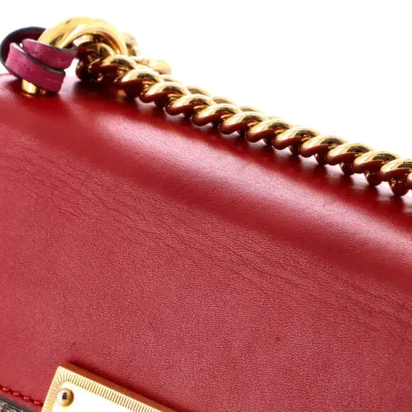 Gucci Padlock Shoulder Bag Gg Coated #237160G79B - Picture 6 of 8